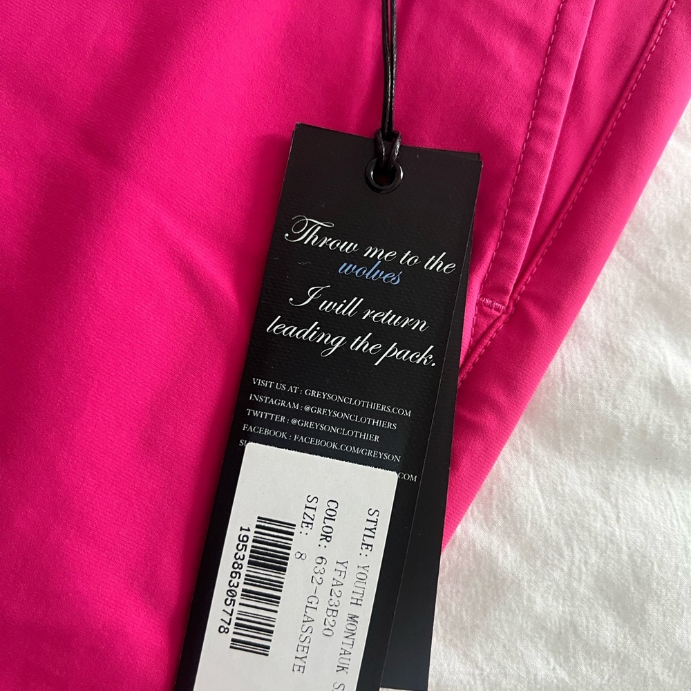 NWT Greyson Pink Golf Shorts and Greyson Blue Golf Shorts - Boys size 8 - Picture 8 of 8